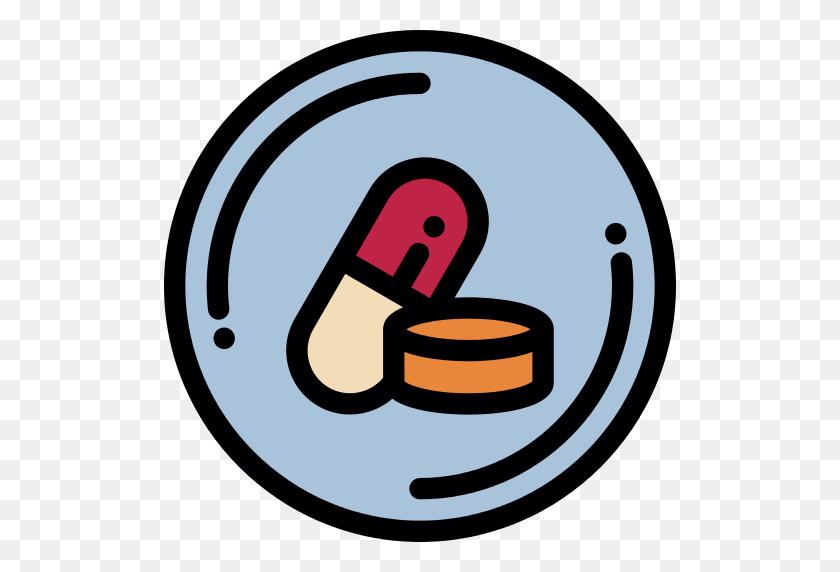 512x512 Pills Medicine Png Icon - Medicine PNG
