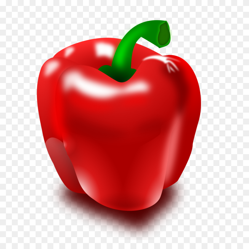 1024x1024 Pimiento Clip Art Pepper - Pepperoni Clipart