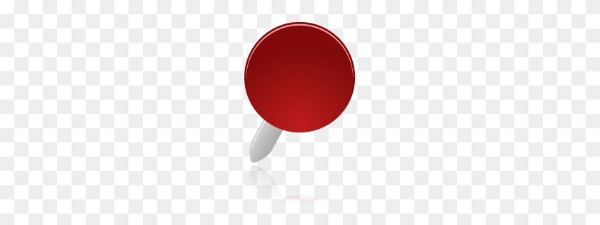 256x256 Значок Булавки Красный Красивый Набор Иконок Для Офиса Нестандартный Дизайн Значков - Булавка В Формате Png