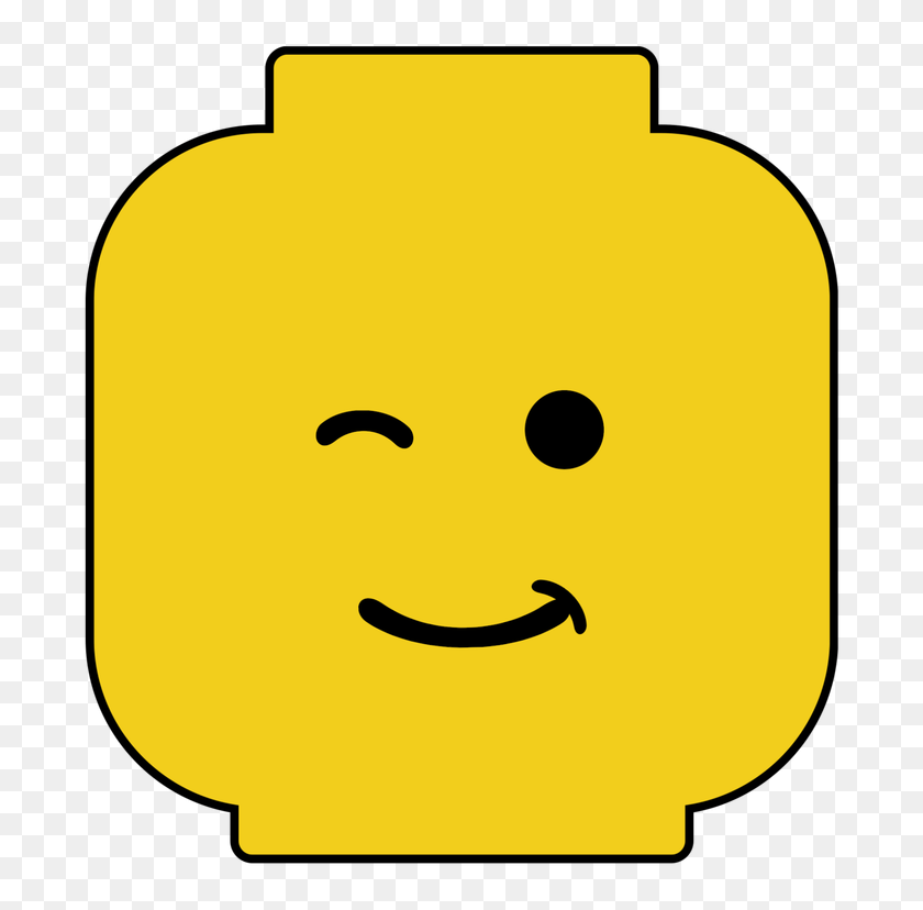 768x768 Póngale La Cabeza Al Juego De Fiesta De Lego Man Para Imprimir Gratis Cool - Clipart De Lego Man