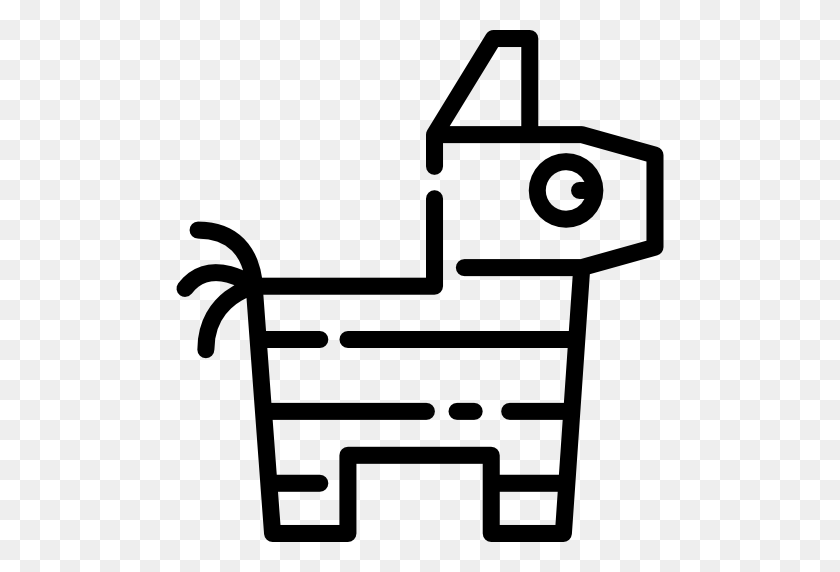 512x512 Pinata Clipart Png - Poppy Troll Clipart Black And White
