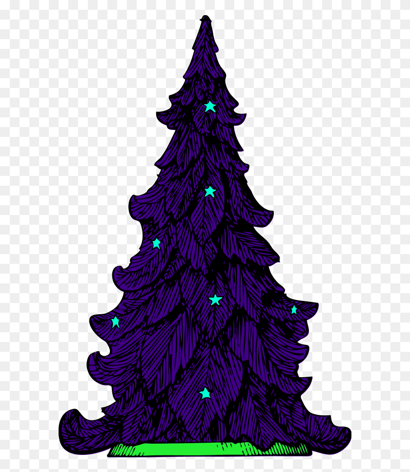 600x906 Pine Tree Clip Art - Snow Covered Trees Clipart
