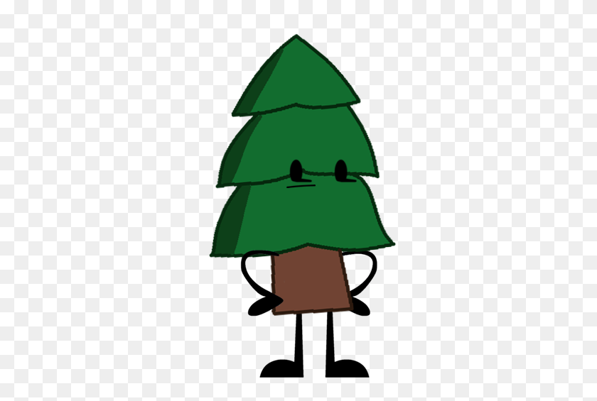 326x505 Pine Tree Clipart Green Object - Tree Illustration PNG