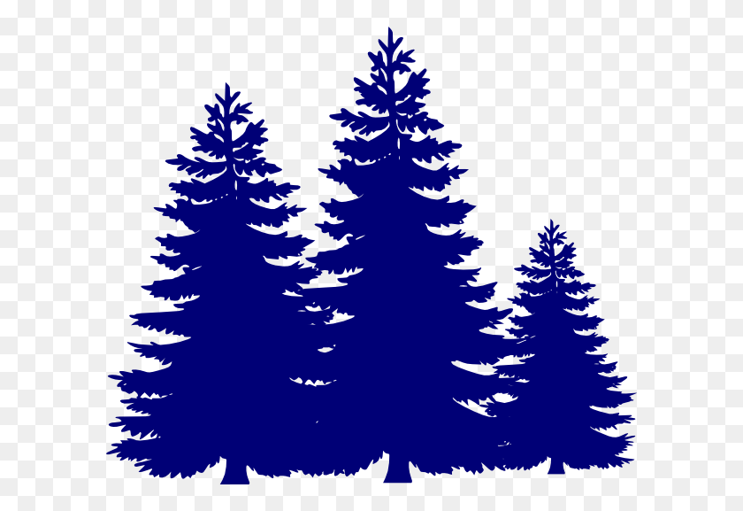 600x517 Pine Trees Clip Arts Download - Pine Clipart