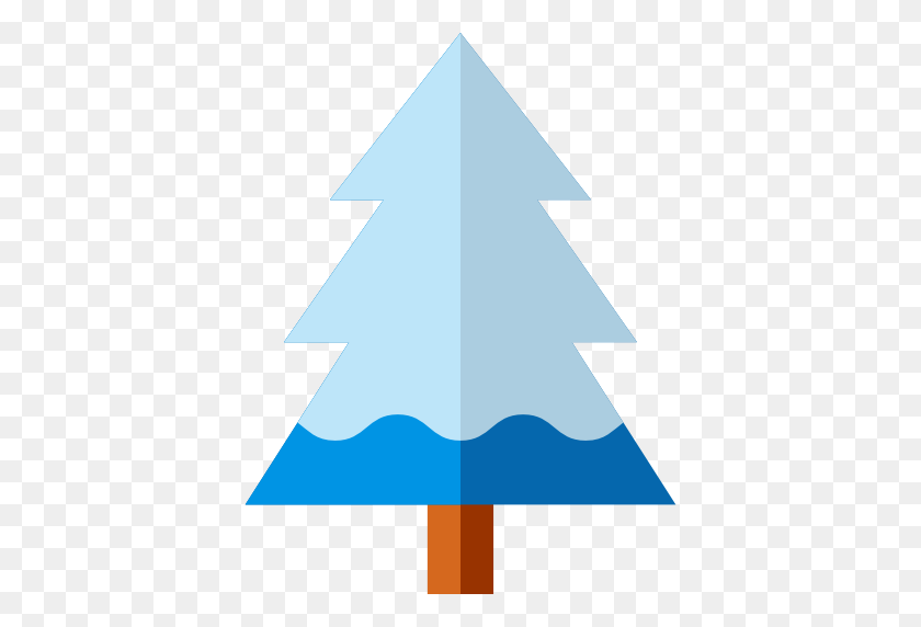 512x512 Pine, Winter, Trees, Decoration, Shapes, Ornamentation Icon - Winter Tree PNG