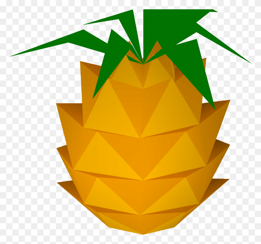 1200x1119 Pineapple - Pinapple PNG