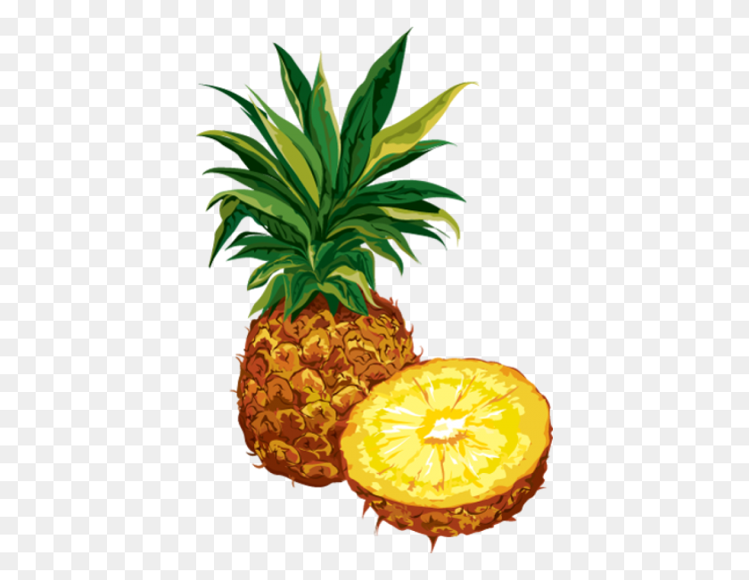 400x591 Pineapple Clip Art Cliparts - Pineapple Clipart