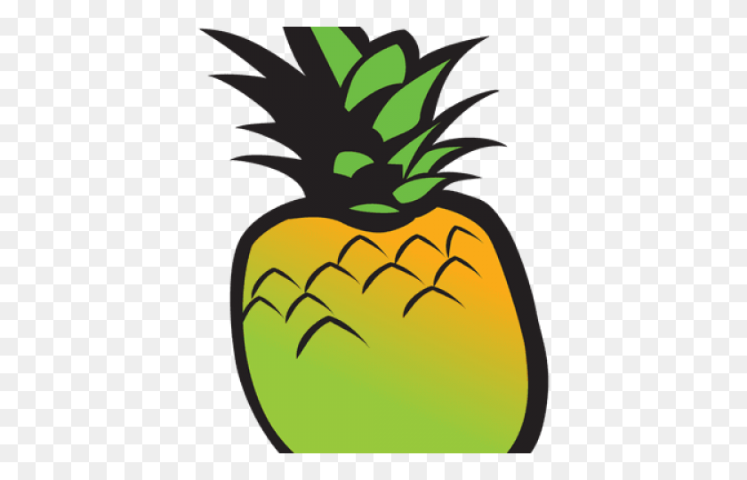 640x480 Pineapple Clipart Transparent - Pineapple Clipart PNG