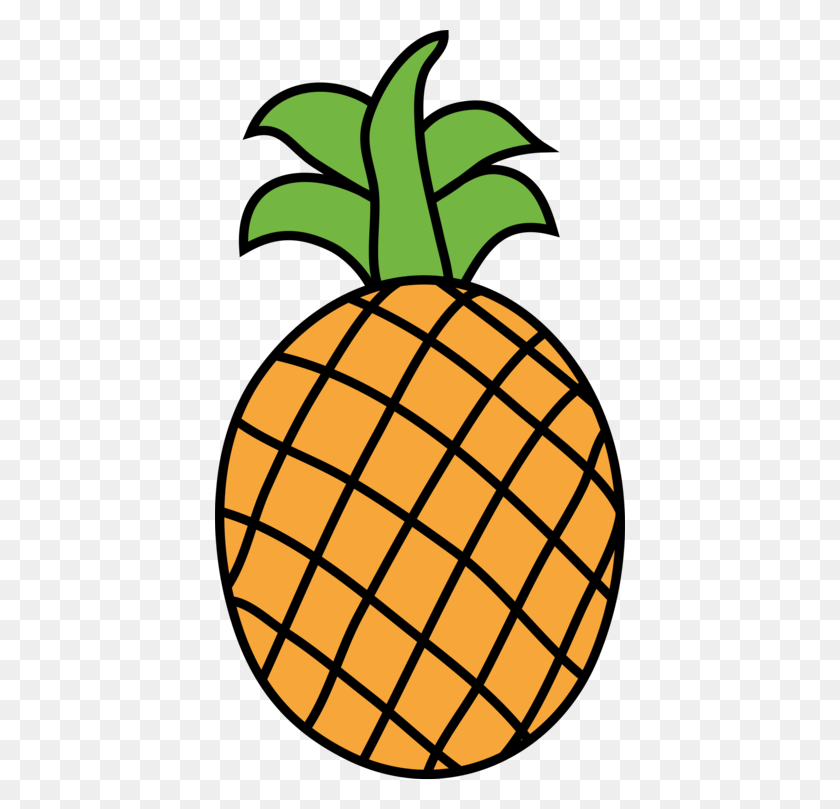 410x749 Pineapple Food Fruit Download Luau - Pineapple With Sunglasses Clipart