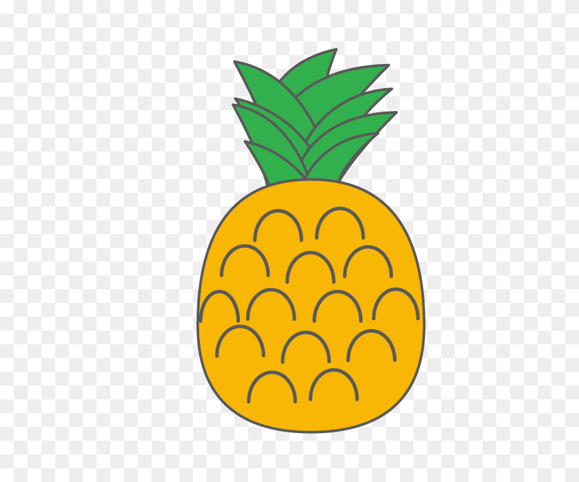 640x640 Pineapple Pineapple Free Illustration Distribution Site - Pineapple Clipart
