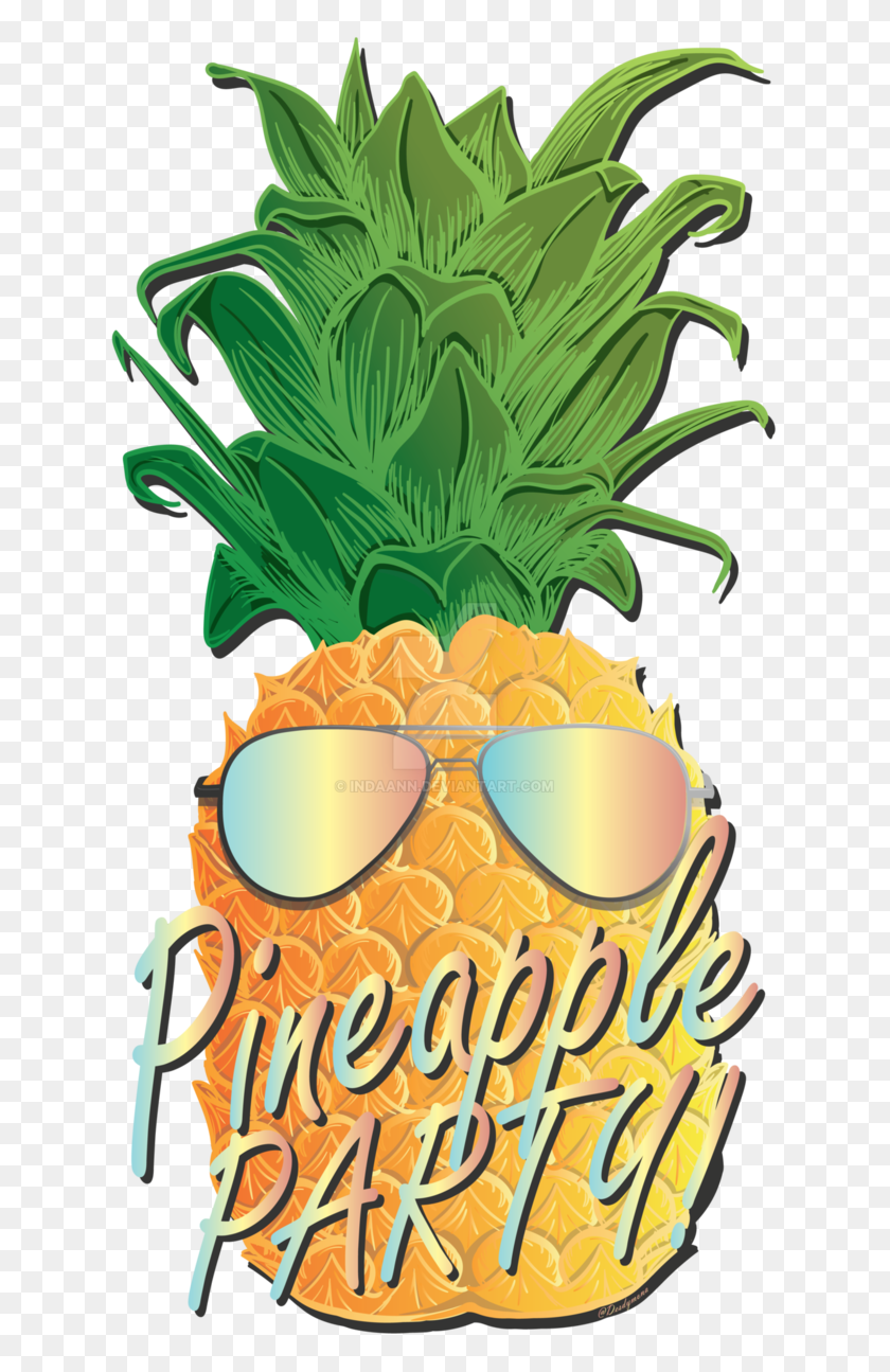 646x1235 Pineapple Sunglasses - Pineapple Sunglasses Clipart
