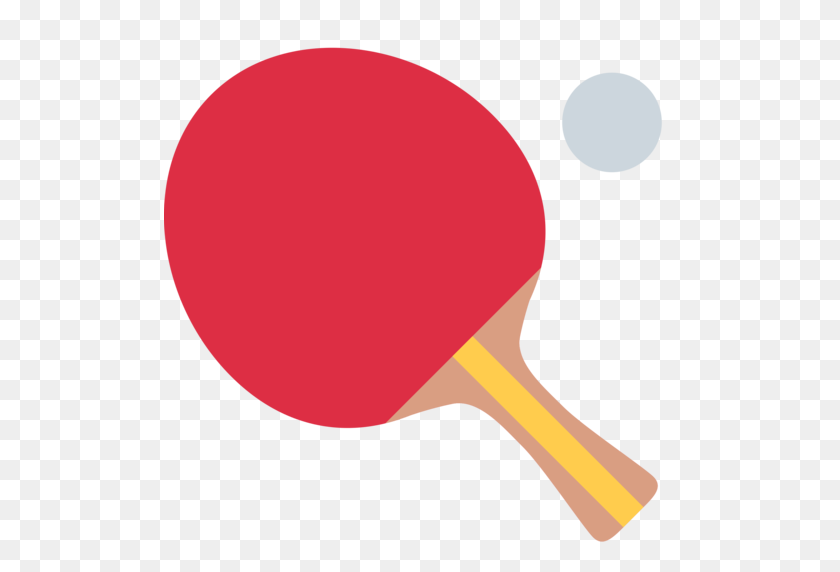 512x512 Ping Pong Emoji - Мяч Для Пинг-Понга Клипарт