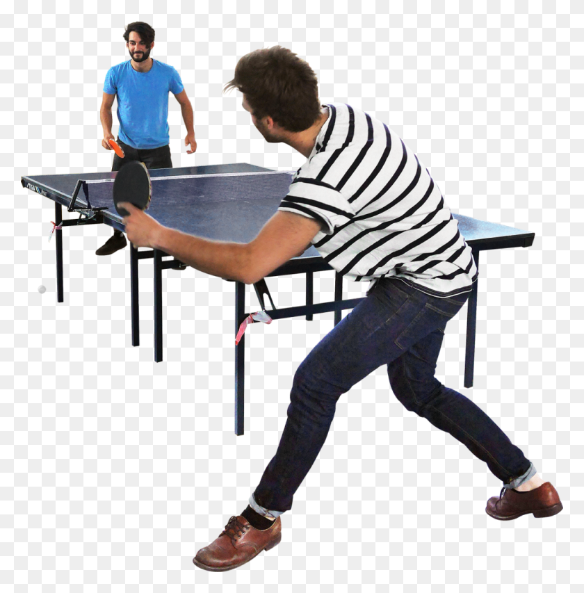 1006x1024 Pingpong Png Image - People Sitting At Table PNG