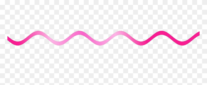 851x315 Pink Abstract Lines Png Pic Png Arts - Wavy Line PNG