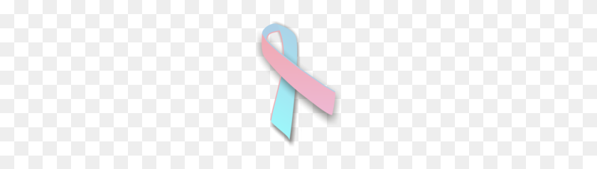 120x179 Pink And Blue Ribbon - Breast Cancer Ribbon PNG
