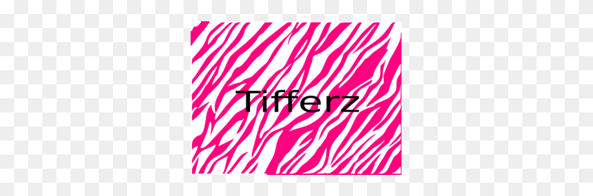 299x219 Pink And White Zebra Print Background Clip Art - Zebra Print Clipart