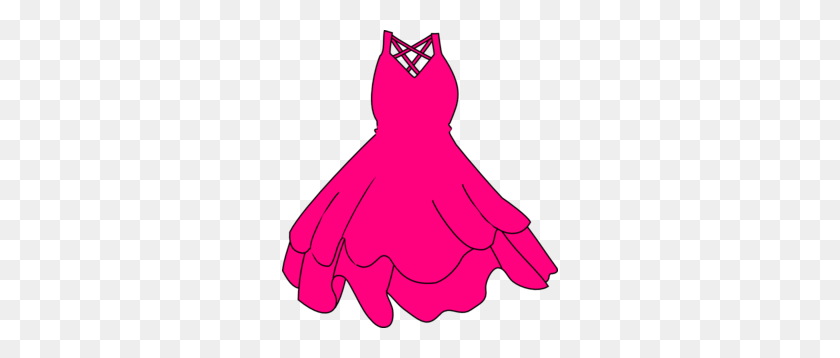 276x298 Pink Baby Dress Clip Art, Pink Dress Clipart Kid Cloth - Princess Poppy Clipart