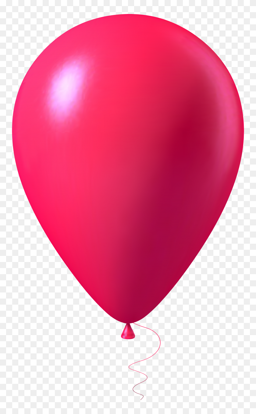 4801x8000 Pink Balloon Transparent Png - Pink Balloon Clipart