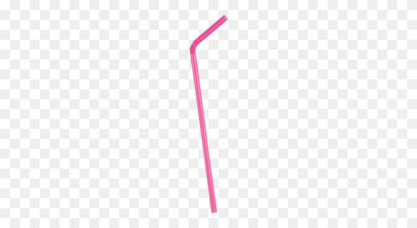 400x400 Pink Bendy Straw Transparent Png - Straw PNG