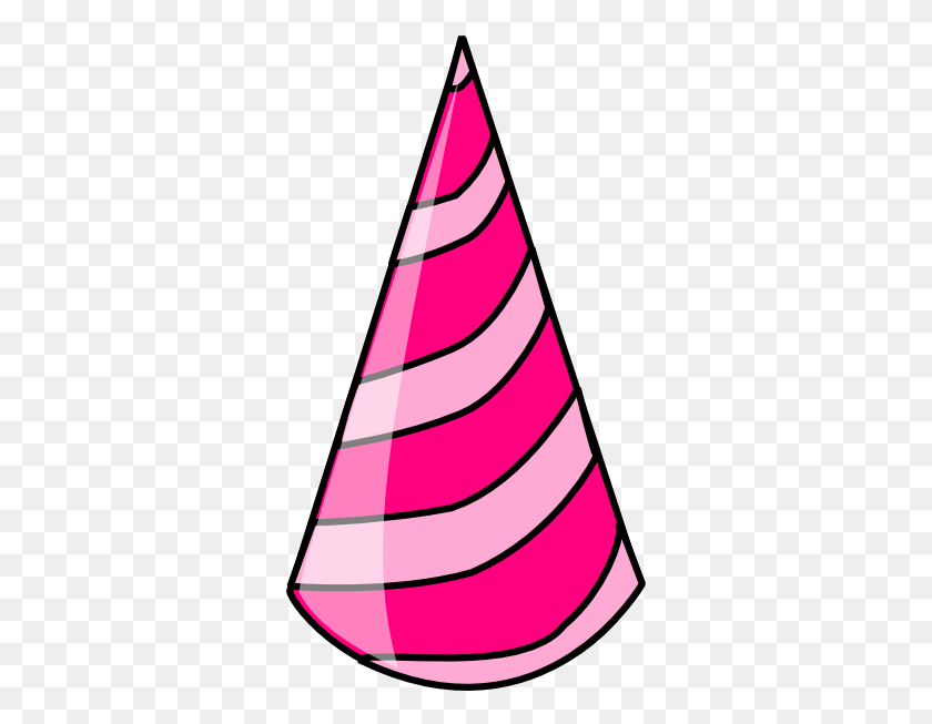 324x593 Розовая Шляпа На День Рождения Картинки Клипарт Фото - Вечеринка Шляпа Клипарт