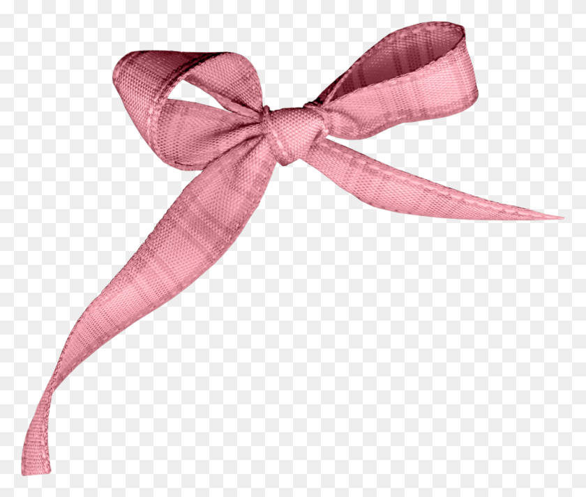 989x828 Pink Bow Png Clipart - Pink Bow PNG