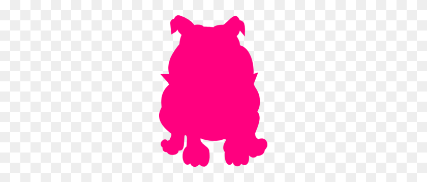213x298 Pink Bulldog Clip Art - Free Bulldog Clipart