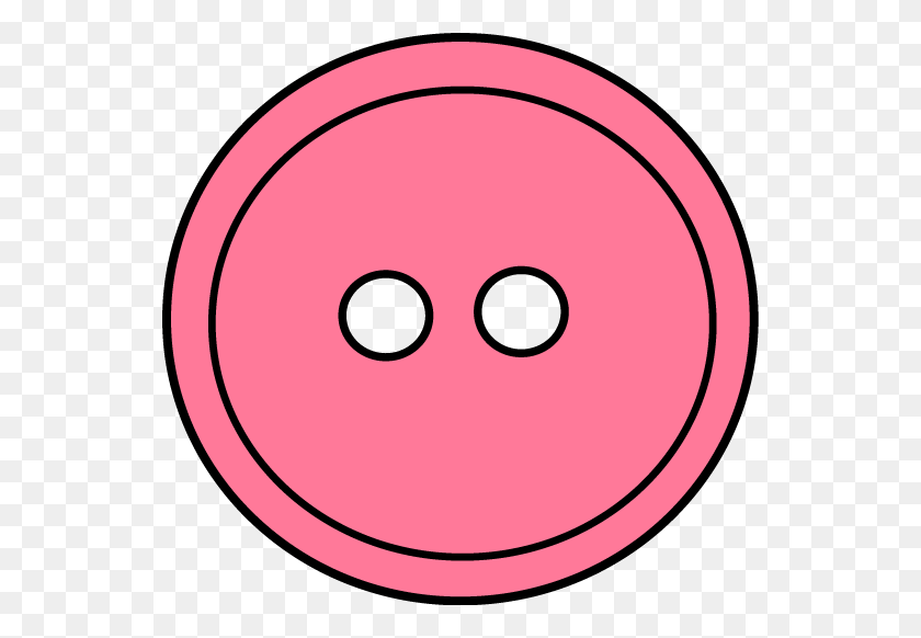 544x522 Pink Button Button Button Who's Got The Button - Red Button Clipart