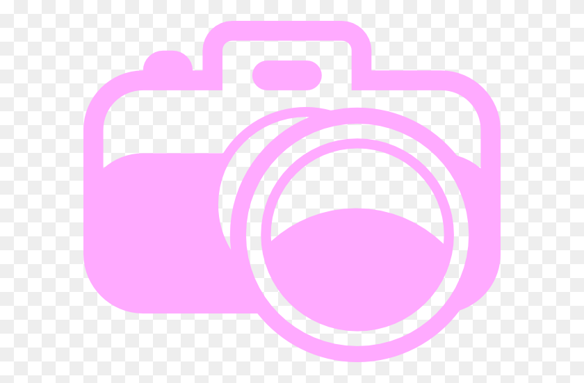 600x491 Розовая Камера Для Фотографии Логотип Png Клипарт Для Интернета - Логотип Камеры Png