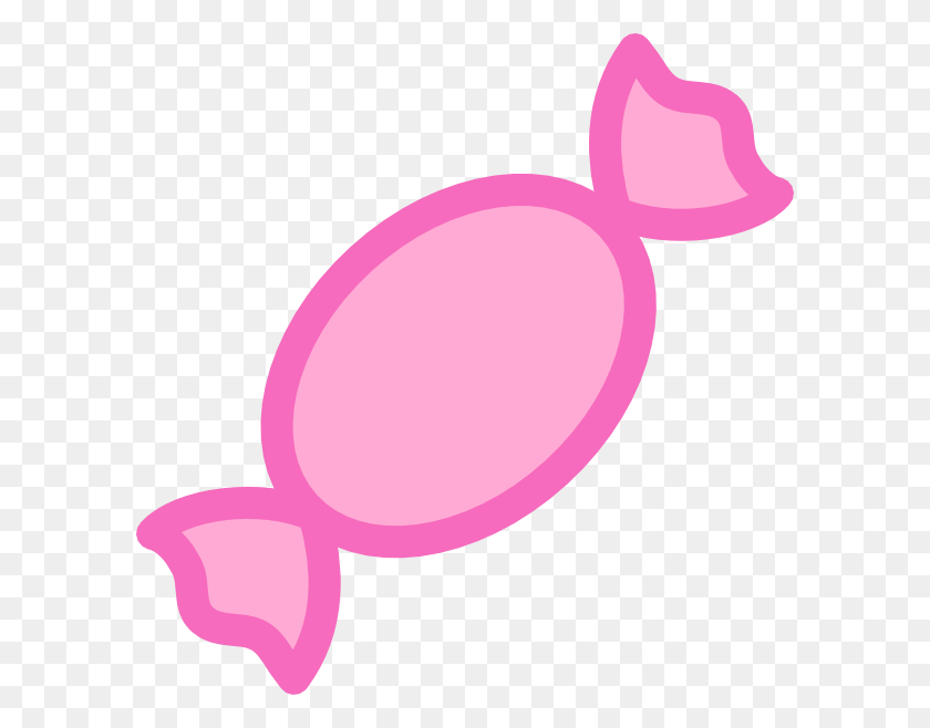 594x598 Pink Candy Clip Art - Cotton Ball Clipart
