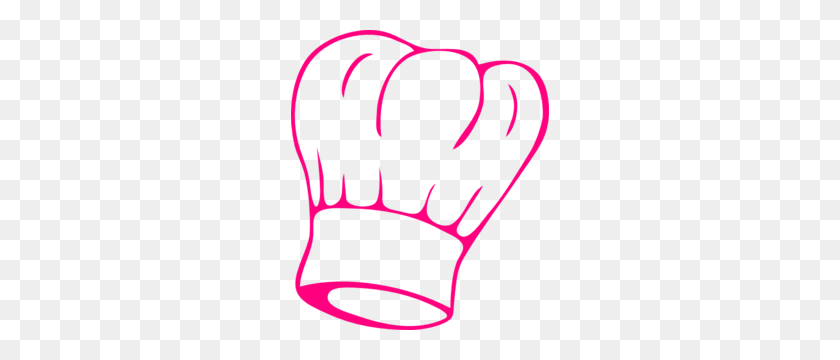 258x300 Pink Chef Hat Clipart - Snapback Clipart