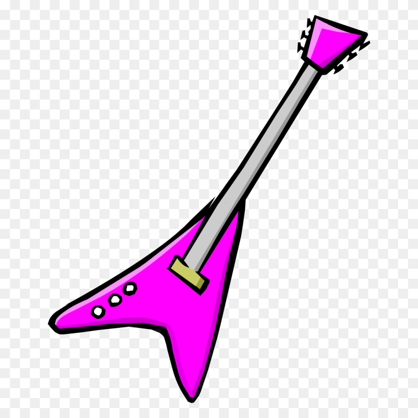 1089x1089 Pink Clipart Electric Guitar - Guitar PNG Clipart