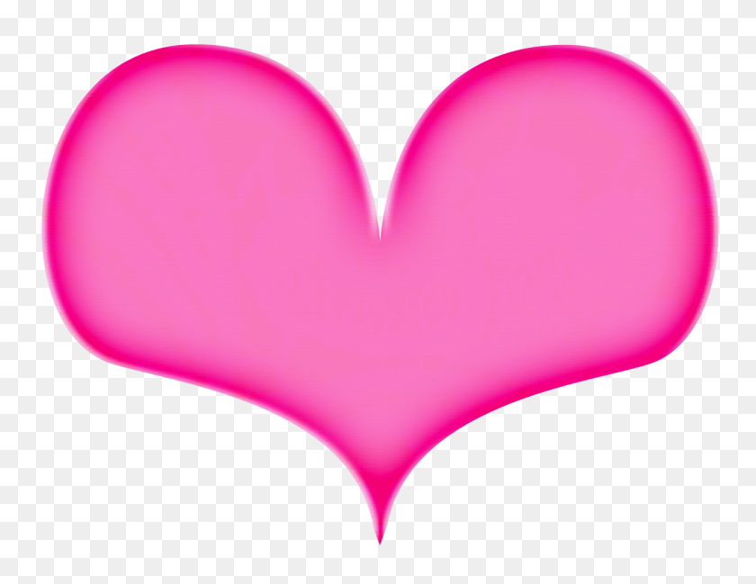 1323x1000 Pink Cliparts - Pink Heart Clipart