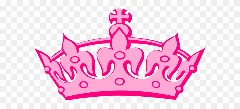 600x321 Розовая Корона Картинки - Принцесса Корона Клипарт