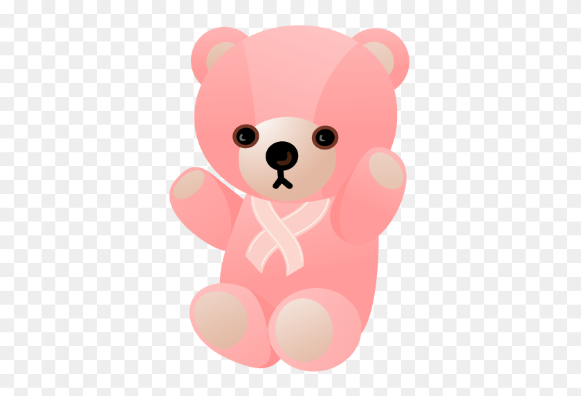 512x512 Pink Cute Bear Png Image Royalty Free Stock Png Images For Your - Cute Bear PNG