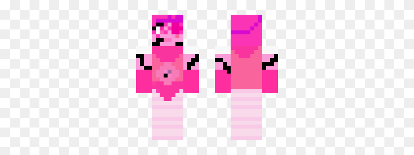288x256 Pink Diamond Pieles De Minecraft - Pink Diamond Png