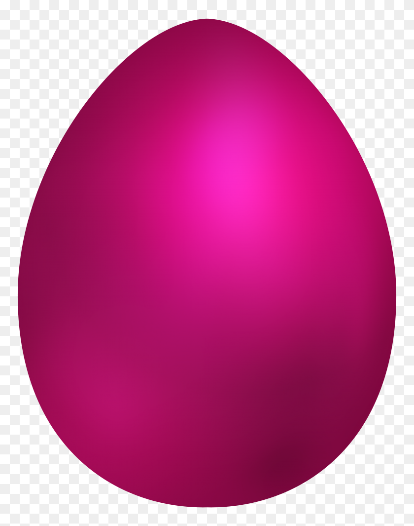 3879x5000 Pink Easter Egg Png Clip Art - Pink Circle PNG