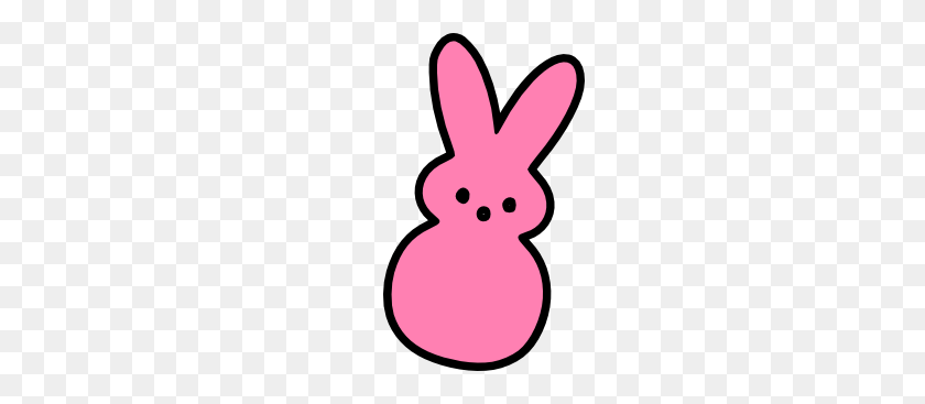 Pink Easter Peep Happyeaster Easterday Bunnyears Bunnyr Peep Png