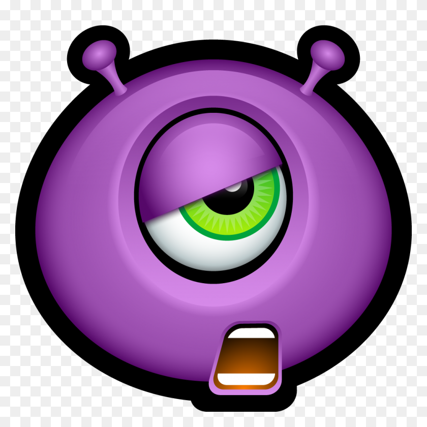 1024x1024 Pink Eyes Clipart Halloween Monster - Monster Eyeball Clipart