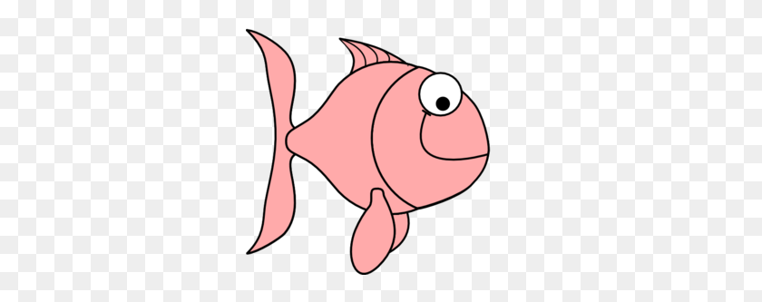 298x273 Pink Fish Bubbles Clip Art - Fish Tail Clipart