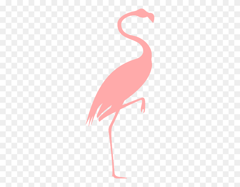 240x595 Pink Flamingo Clipart - Pink Flamingo Clipart