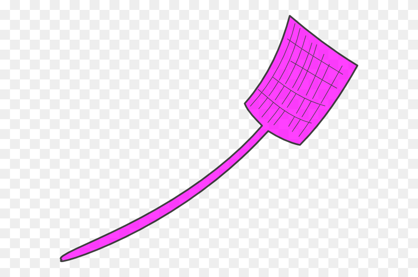 600x498 Pink Fly Swatter Clip Art - Fly Swatter Clip Art