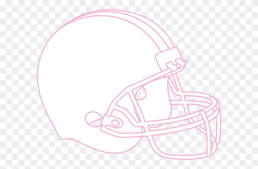 600x490 Розовый Футбольный Шлем Картинки - Патриоты Шлем Клипарт