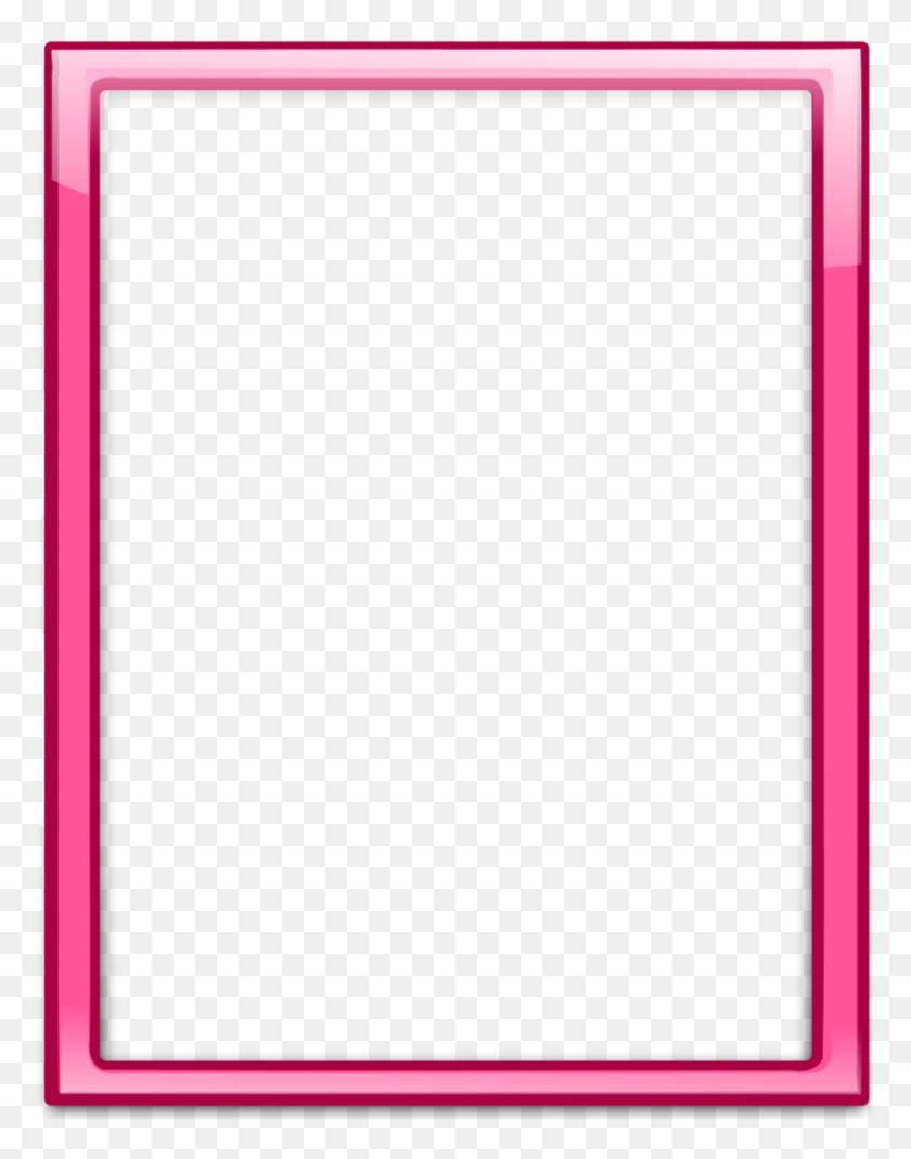 791x1024 Pink Frame Png High Quality Image Vector, Clipart - Pink Frame PNG