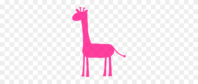 228x299 Pink Girl Giraffes Clip Art - Cute Llama Clipart