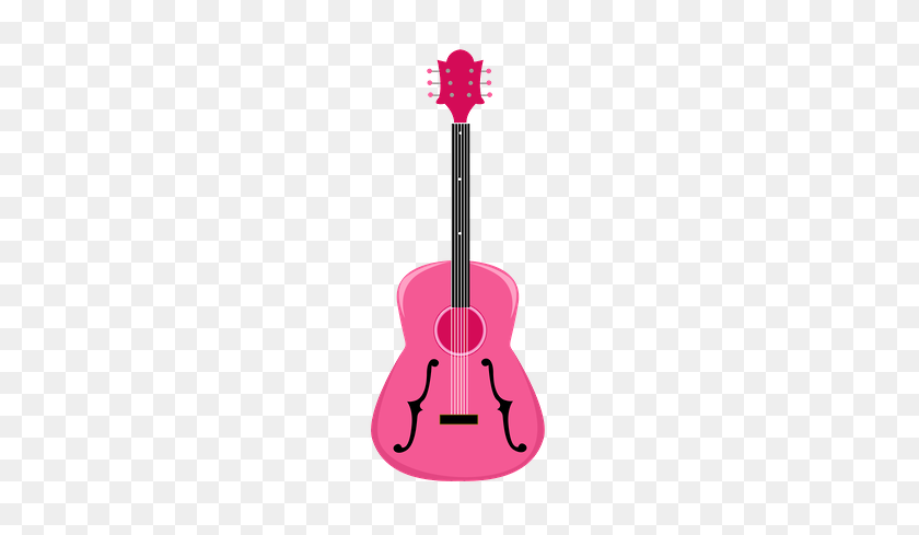 286x429 Pink Guitar Westerncowboy Cowgirl Clipart Cowboy Party - Western Boot Clipart
