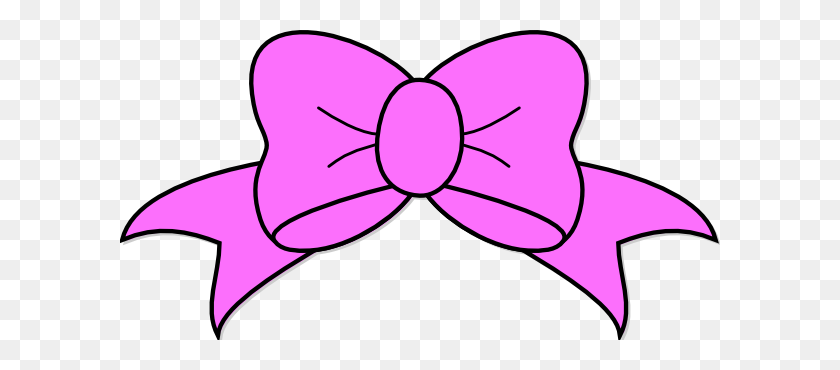600x310 Pink Hair Clipart Cheer Bow - Cheer Bow Clip Art