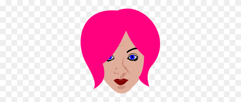 277x297 Pink Haired Woman Png, Clip Art For Web - Professional Woman Clipart