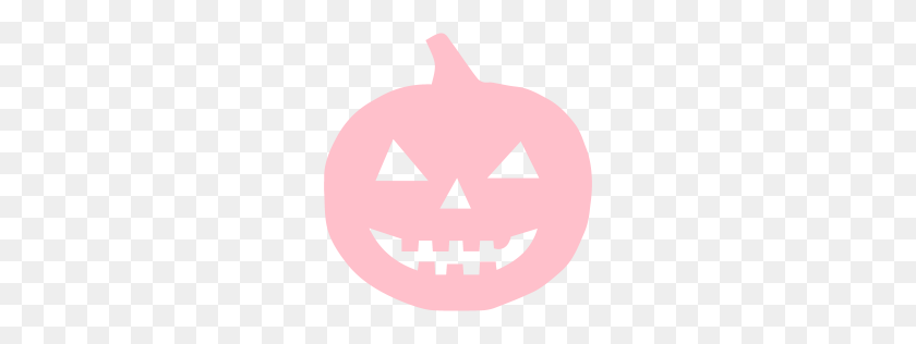 256x256 Calabazas De Halloween De Color Rosa - Calabazas De Halloween Png