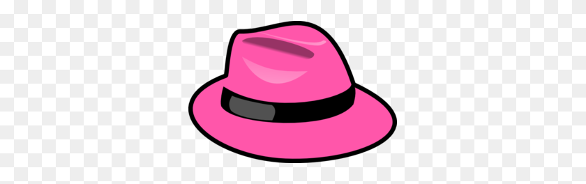 299x204 Pink Hat Clip Art - Hat Clipart PNG