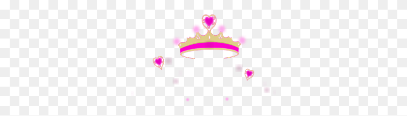 300x181 Розовое Сердце Корона Png Клипарт Для Интернета - Розовая Корона Png